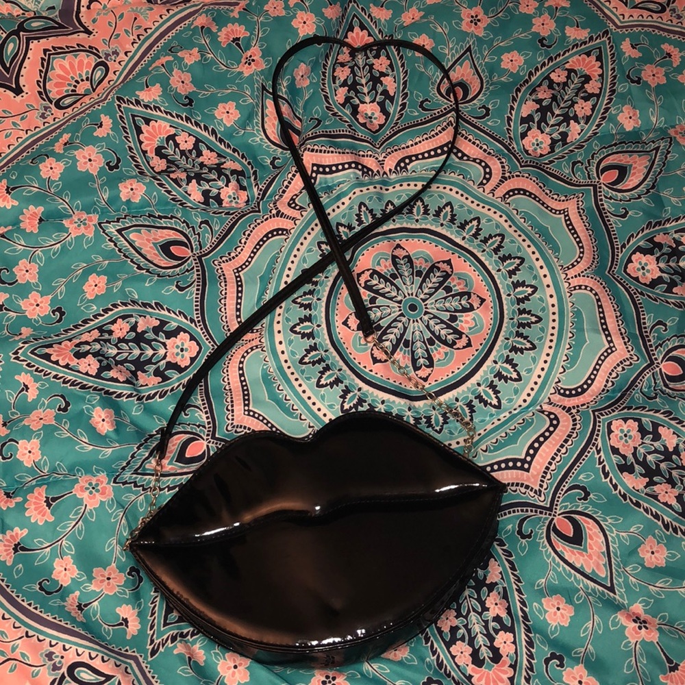 Leather crossbody